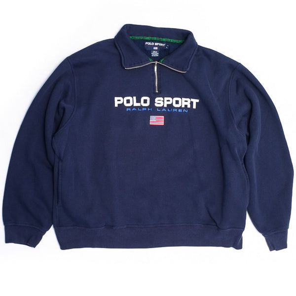 polo sport quarter zip fleece