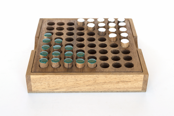 how to play chinese checkers with 2 players