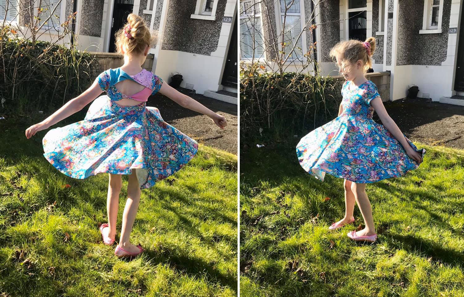 Twirly, Summer Mermaid Dress