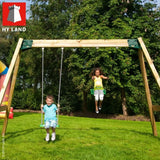 Jungle Gym Hy-land free standing swing module inc kit/timber + 2 