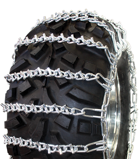26x12.00-12 2-Link V-Bar Reinforced ATV Tire Chains