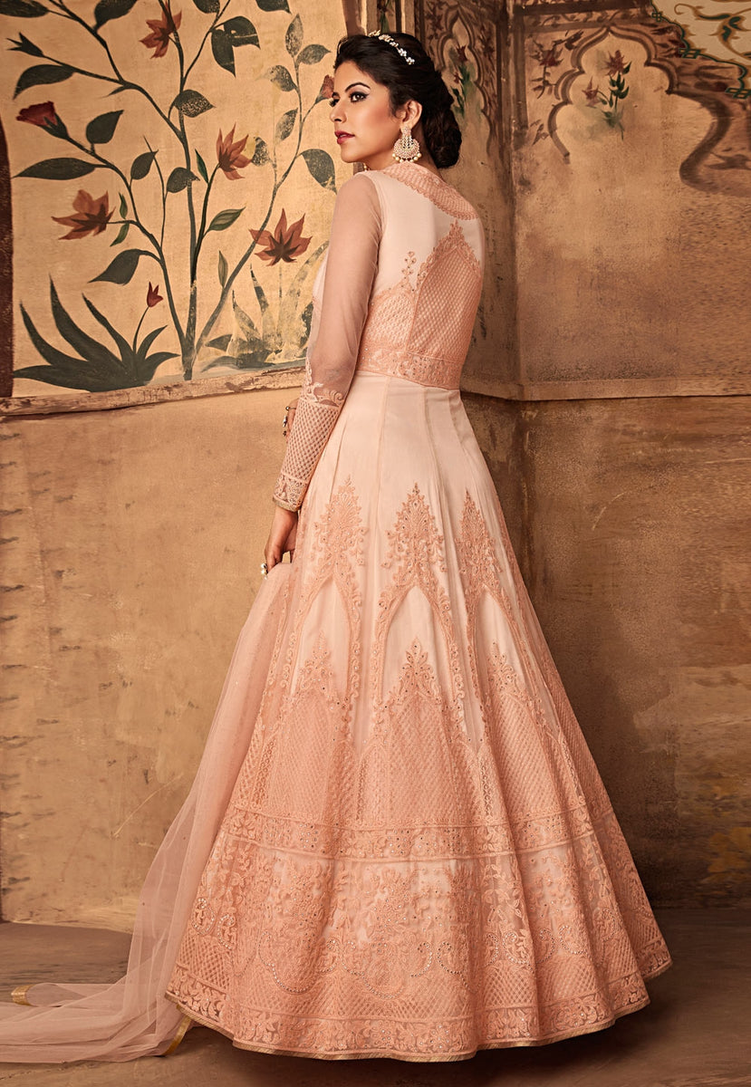 chikankari anarkali suits