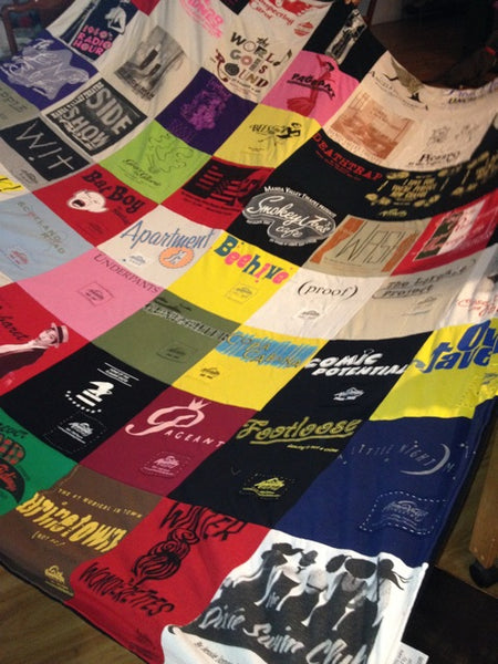 Hawaii T Shirt Quilt