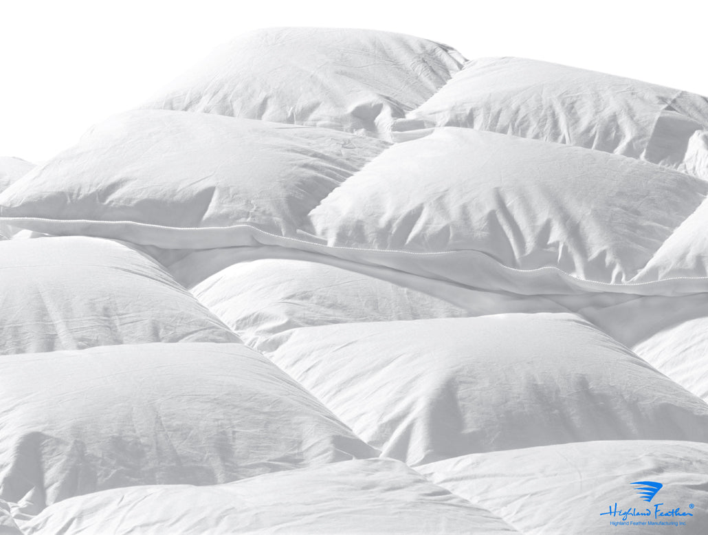 Capri Heavyweight European White Goose Down Comforter 289tc 550