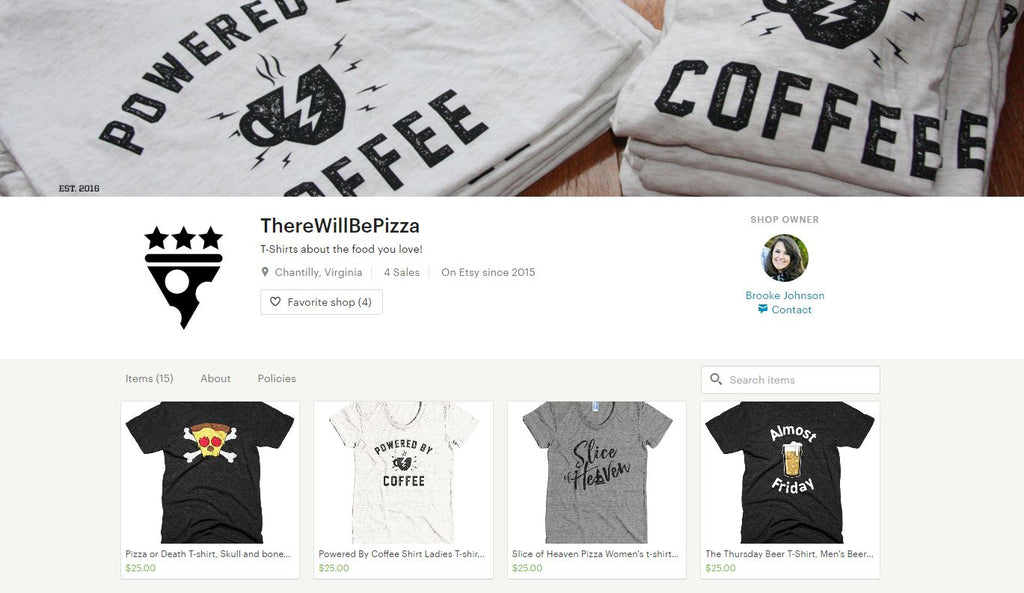 There Will Be Pizza T-shirt