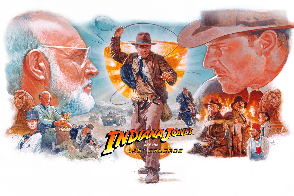 INDIANA JONES AND THE LAST CRUSADE by Hugh Fleming - On Sale INFO!