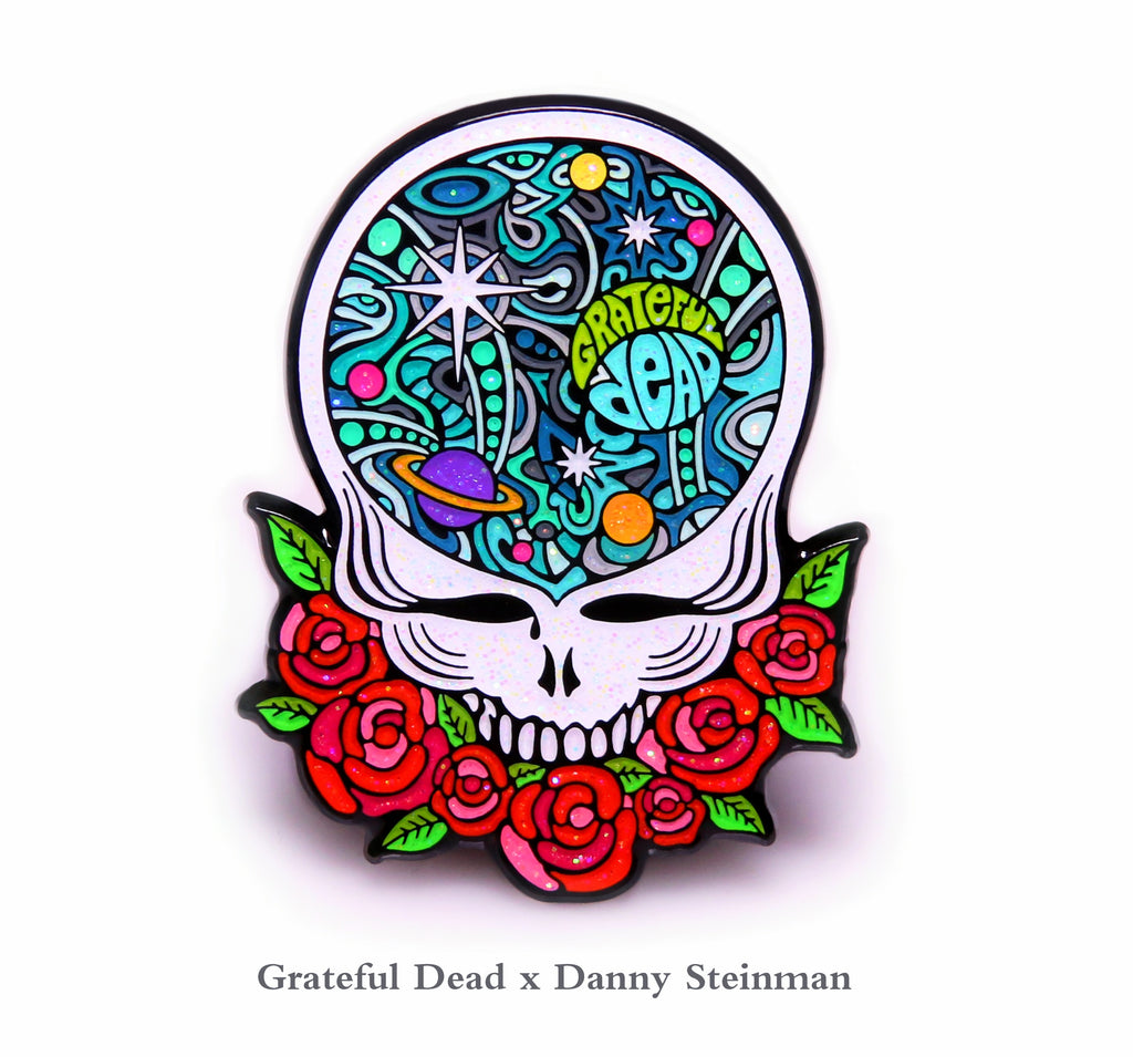 SPACE YOUR FACE (Grateful Dead) 2-Pin Blind Packed Combos by Danny Steinman - On Sale INFO!
