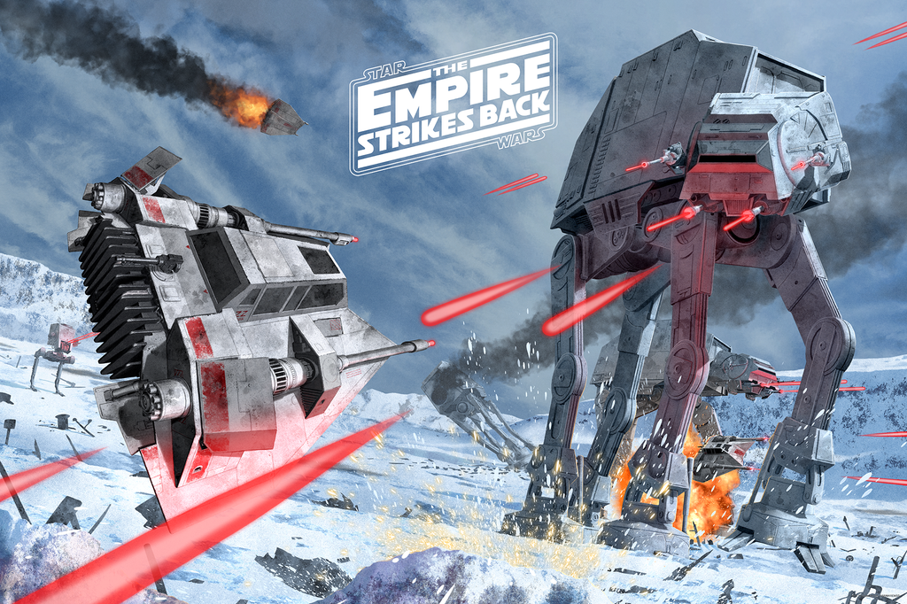 GROUND ASSAULT (THE EMPIRE STRIKES BACK) by Jason Raish - On Sale INFO!