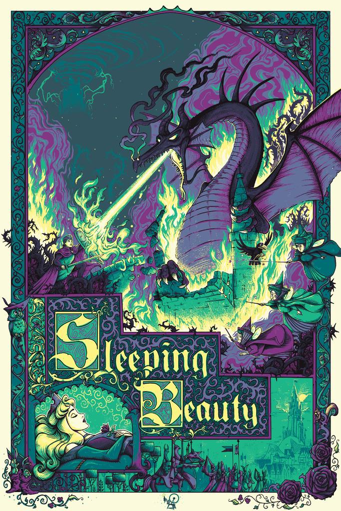 SLEEPING BEAUTY by Alex Hovey & THE BLACK CAULDRON by Dave Perillo - On Sale INFO!
