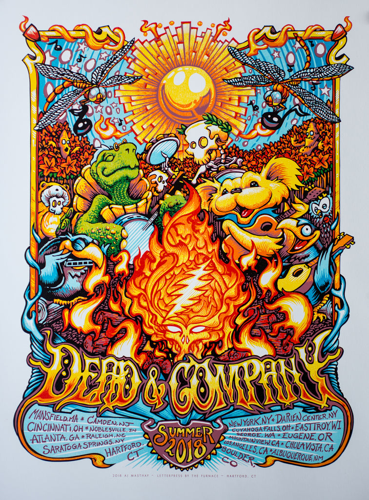 DEAD & COMPANY SUMMER TOUR / FOO FIGHTERS FENWAY PARK by AJ Masthay