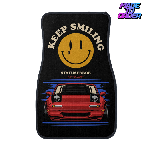 Keep Smiling Universal Floor Mats (MTO)