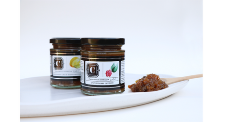 CC Spicy Riberry Chutney and Rainforest Lime & Mango Chutney (210g) 