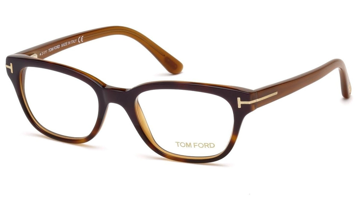 TOM FORD FT5207 083 Eyeglasses Violet Tortoise Frame 49 Mm