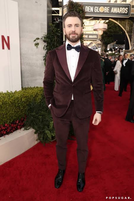 CHRIS EVANS - 2020 Golden Globe Awards