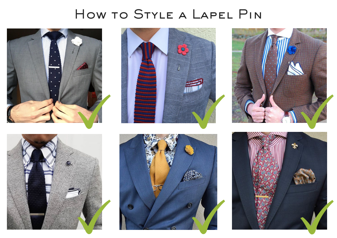 How To Style A Lapel Pin