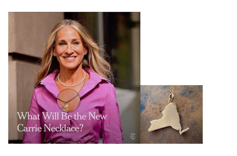 Get The Look: Carrie Bradshaw's NY State Necklace