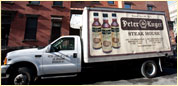 Peter Lugers delivery truck