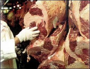 Meat selecting