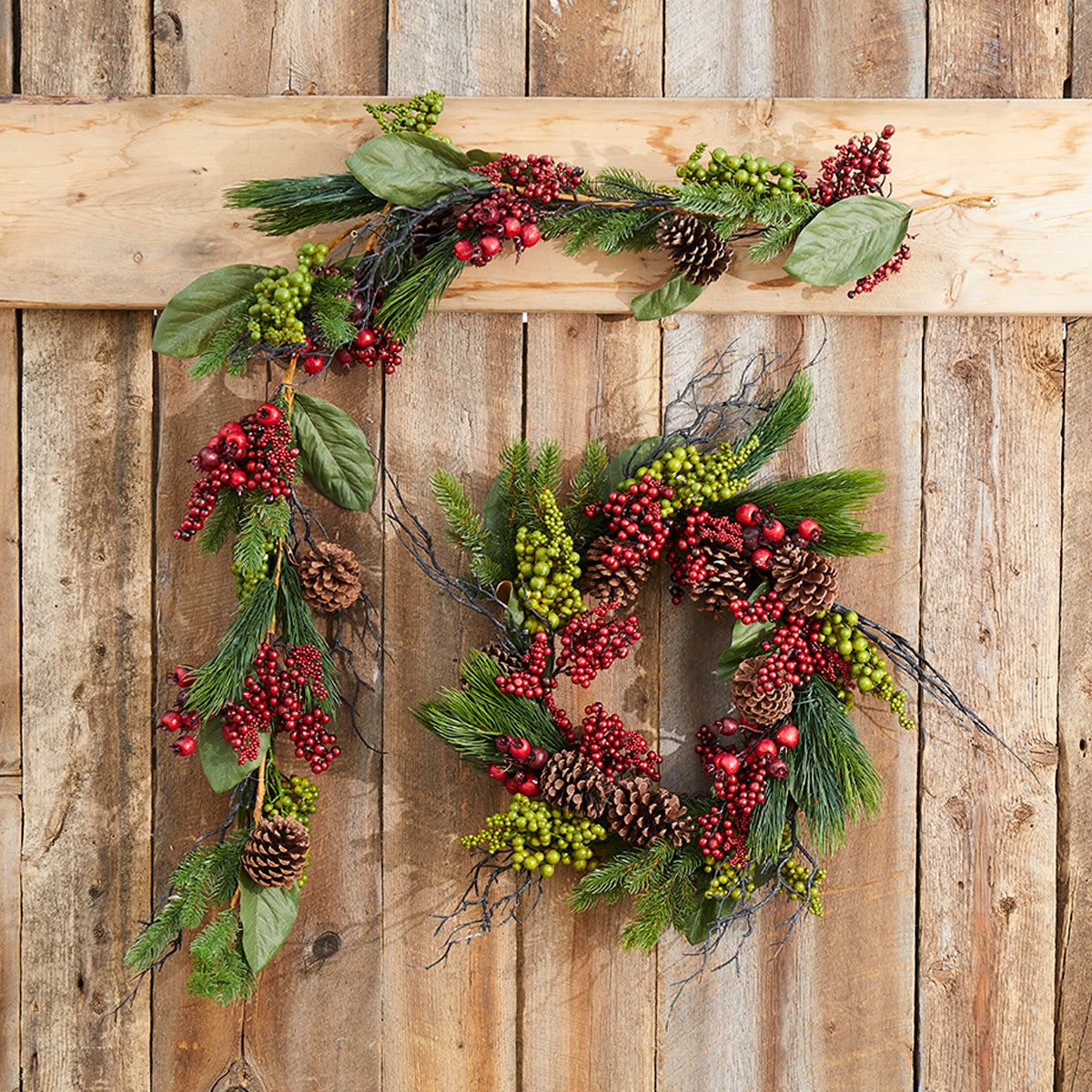 Everlasting Wreaths, Garlands, Tear Drops & Swags Tagged "cardinal