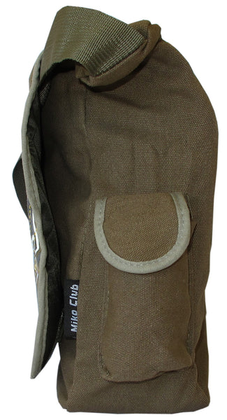 Bead Eyeballs Green Canvas Messenger Bag - Serbags - 3