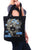 Black Canvas Tote Bag for Women
