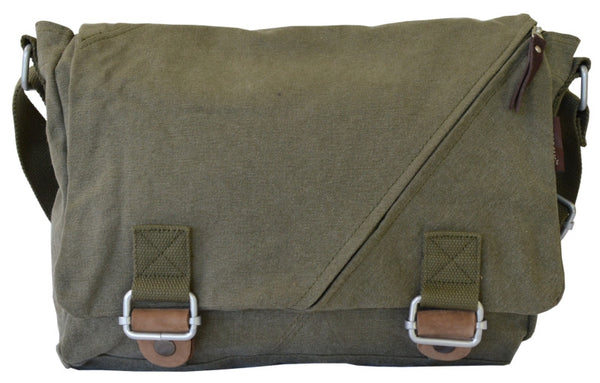 Army Green Courier Messenger Bag - Serbags - 1