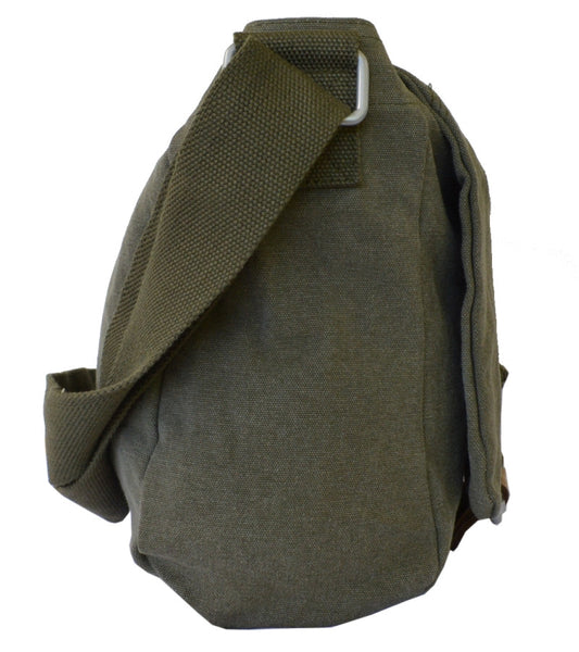 Army Green Courier Messenger Bag - Serbags - 3