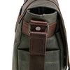 Washed Casual Heavy Duty Canvas Messenger with Many Pockets