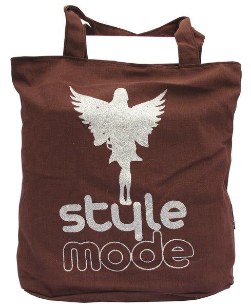 Style Mode Coffee Canvas Tote Bag for Women - Serbags - 1