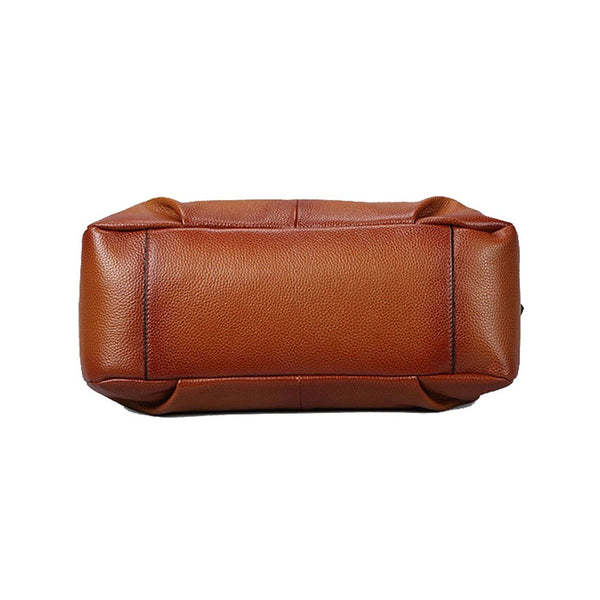 Ladies' Vintage Genuine Leather Hobo Shoulder Handbag