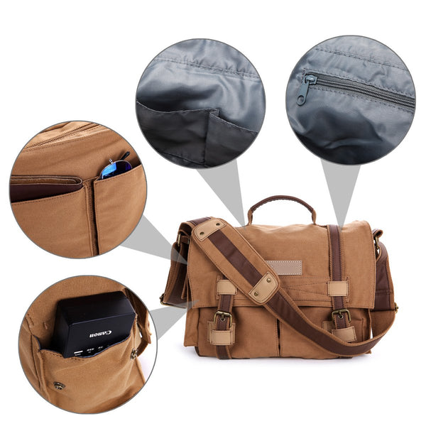 Rustic Compact Camera Bag