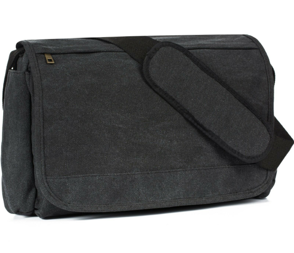 Vintage Canvas Schoolbag, Satchel Shoulder Messenger Laptop Bags for Men