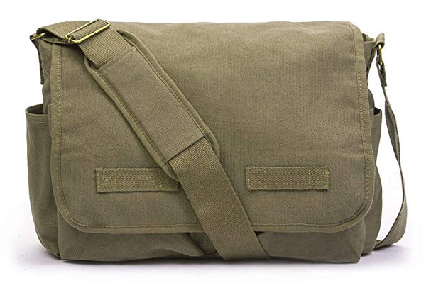 Canvas Messenger Shoulder Bag for All Purpose