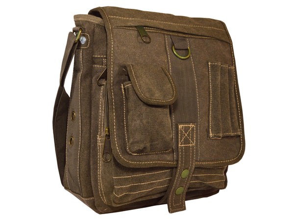 Multi-Pocket Organizer Crossbody Bag - Green - Serbags - 10