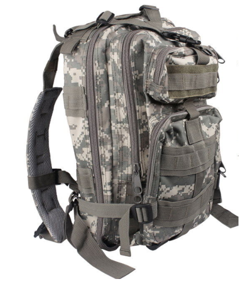 Camouflage Outdoor School Hiking Backpack Oxford Cloth Nylon - Serbags - 2