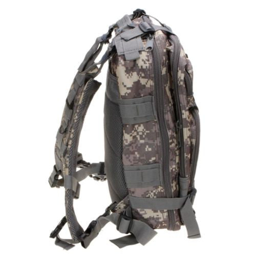 Camouflage Outdoor School Hiking Backpack Oxford Cloth Nylon - Serbags - 7