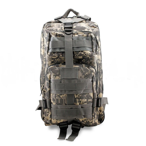 Camouflage Outdoor School Hiking Backpack Oxford Cloth Nylon - Serbags - 1