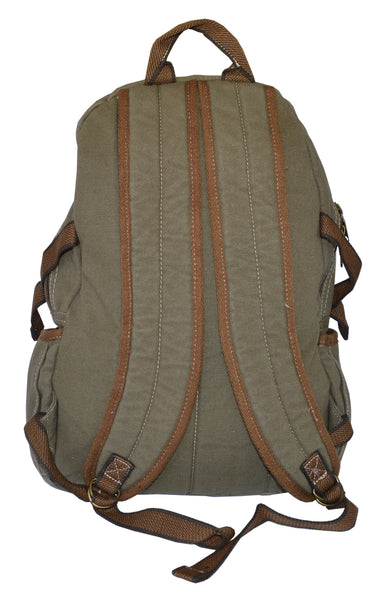 Canvas Lightweight Multi-compartment Utility Backpack - Serbags - 6