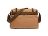 Canvas Crossbody Messenger Bag Light Brown - New - Serbags - 4