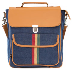 Casual Multifunctional Backpack Messenger Bag