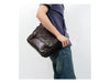 Casual Leather Crossbody Messenger Bag - Serbags - 9