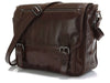 Casual Leather Crossbody Messenger Bag - Serbags - 2