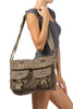 Green Classic Army Messenger Heavy Weight Shoulder Bag - Serbags - 6