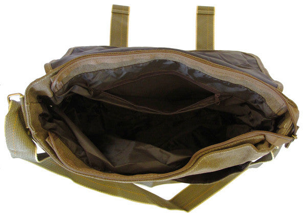 Classic Green Messenger Bag - Serbags - 5