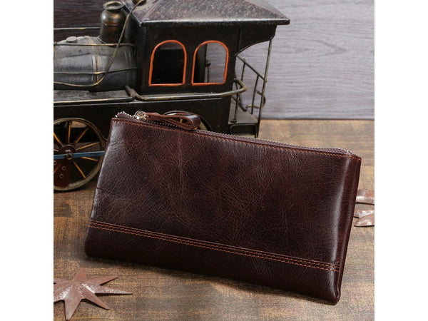 Clutch Organizer Wallet Genuine Leather - Serbags - 6