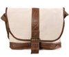 Cross Body Notebook Shoulder Canvas Messenger Bag - 13" Lenght - Serbags - 2