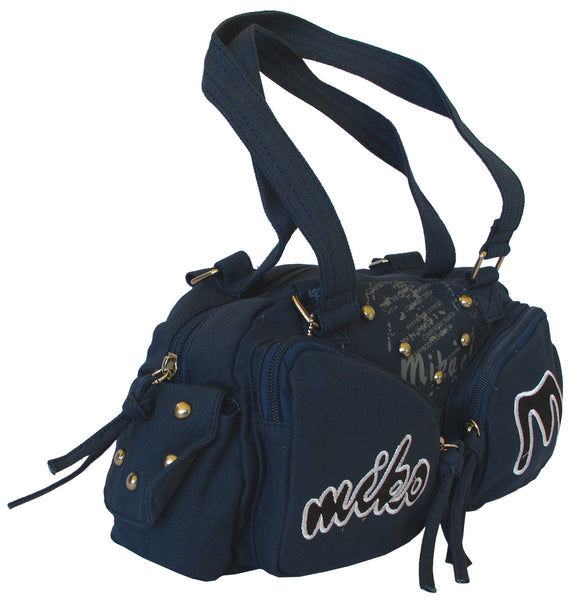 Fashionista Navy Blue Beautiful Handbag for Girls - Serbags - 2