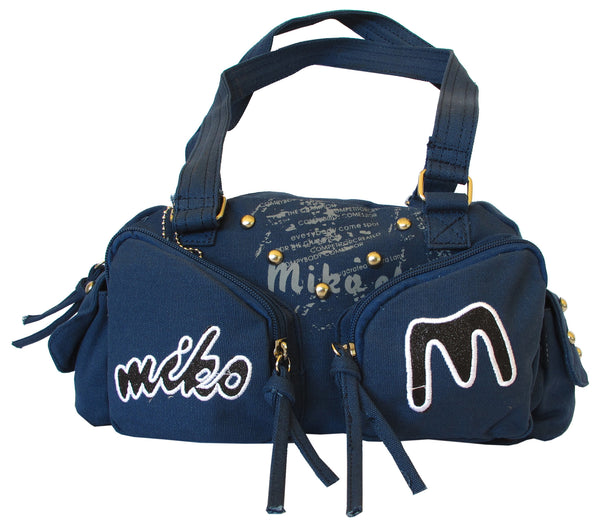 Fashionista Navy Blue Beautiful Handbag for Girls - Serbags - 1