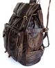 Vintage Italian Leather Backpack Casual Genuine Soft Leather - Serbags - 6