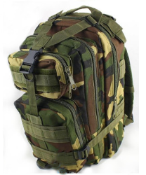 Jungle Camouflage Outdoor Hiking School Backpack Oxford Cloth Nylon - Serbags - 2